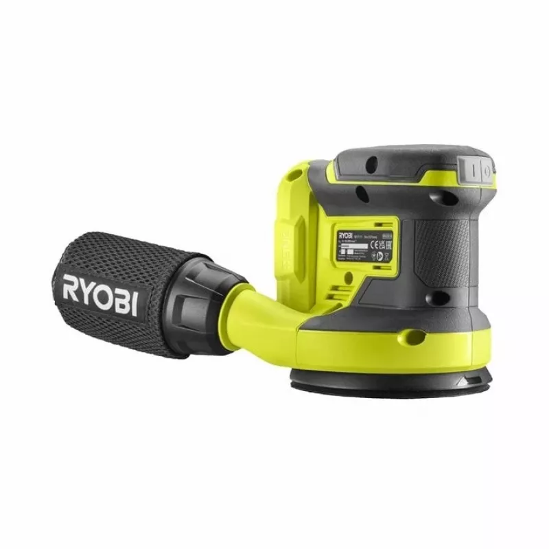 Ryobi RROS18-0 ONE+ 18 V levigatrice orbitale a batteria, 125 mm, solo