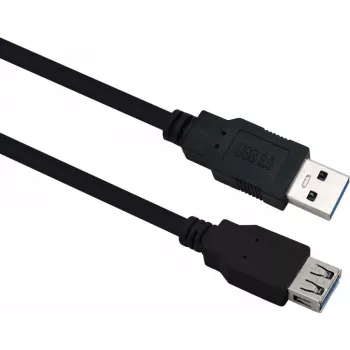 Prolunga USB 3.0 helos 288349 — 0,5 m, nero, maschio-femmina