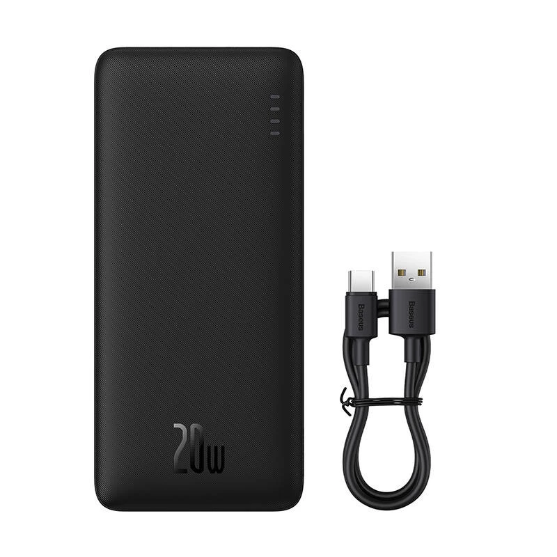 Baseus Airpow Powerbank in litio-polimero 20000 mAh 20 W nero
