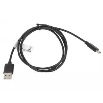 Cavo Lanberg CA-USBO-10CC-0010-BK (connettore maschio USB 2.0 - USB 2.0, USB, connettore maschio Type-C, 1m, nero) (CA-USBO-10CC-0010-BK)