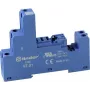 FINDER FIN 97.01 - zoccolo relè per: FIN 46.61 / 86.30, blu (9701)
