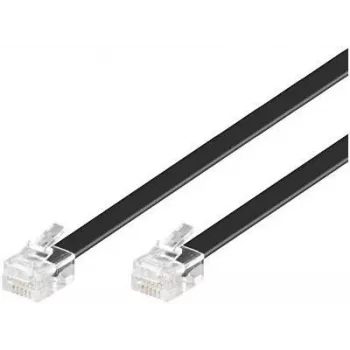 Cavo telefonico MicroConnect MPK106B RJ12 RJ12 6 m nero