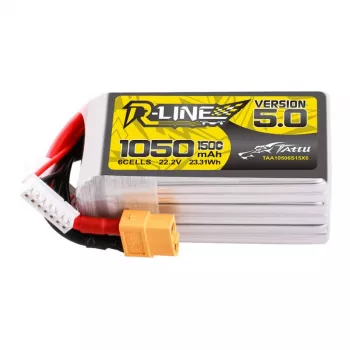 Batteria Tattu R-Line 5.0 1050 mAh 22,2 V multicolore