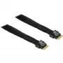 Cavo MiniSAS SFF 8654-4i > SFF 8654-4i (nero, 0,7 metri)