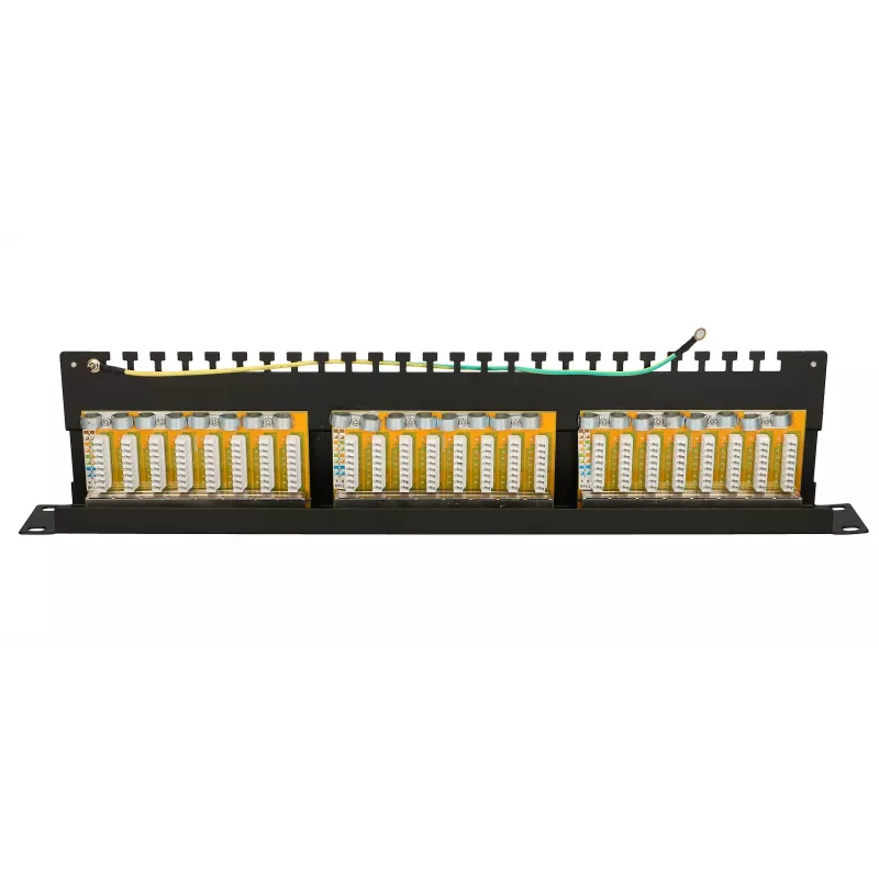 Patch panel Extralink CAT5E STP V2 24 porte