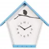 NeXtime orologio 3109bl Cuckey, 30,5x33x11 cm, da parete, blu/bianco