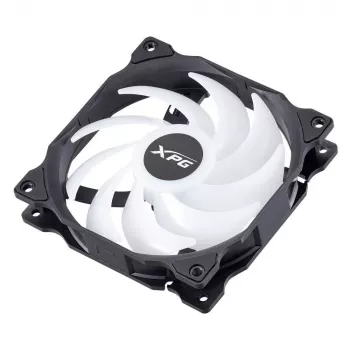XPG VENTO 120 ARGB PWM (confezione da 3) nero, ventola, 12 cm, 300 U/min, 1850 U/min, nero