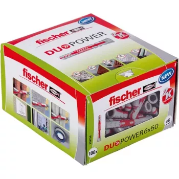 Tassello ad espansione Fischer DUOPOWER 6 x 50