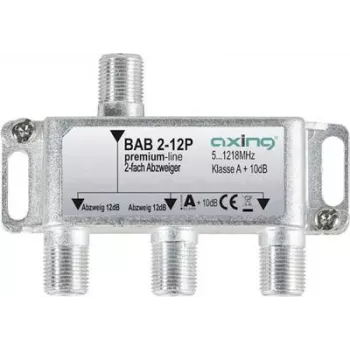 Splitter di cavo Axing BAB 2-12P grigio (BAB 2-12P)