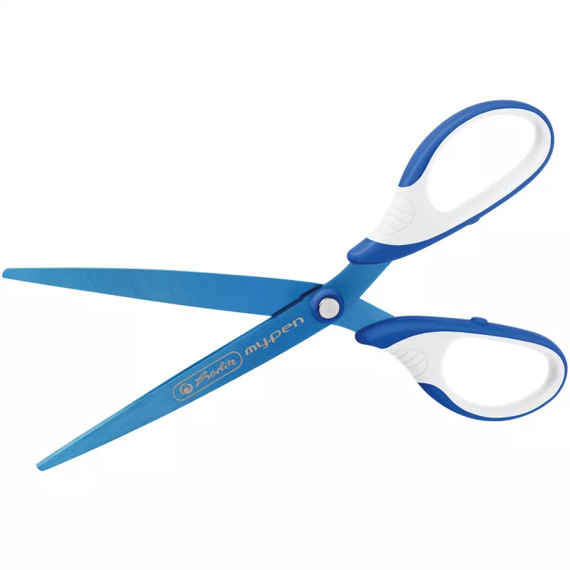 Penna singola Herlitz my.pen Straight Cut Blu Bianco