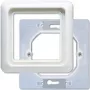 Placca per interruttore a parete JUNG CD 681 WU WW bianco termoplastica per telai modulari