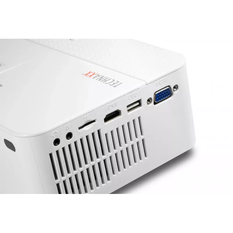 Proiettore standard throw Technaxx TX-113 1800 ANSI Lumen LED 800x480 bianco