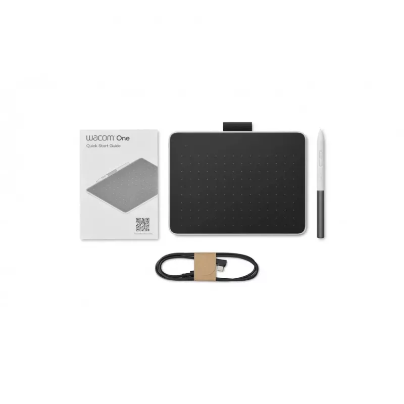 Wacom One S CTC4110WLW2B tavoletta con penna, 152 x 95 mm, USB-C, Bluetooth