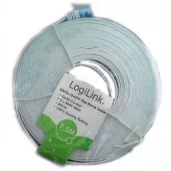 Cavo di rete LogiLink CAT5e UTP RJ-45 15m bianco