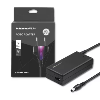Qoltec 84W alimentatore desktop | 12V | 7A | 5,5*2,5 | +cavo di alimentazione
