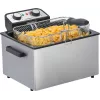 Friggitrice Steba DF 300 Double 5 L 3000 W nero acciaio inox