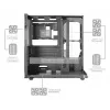 Case PC midi tower TACENS Mars Gaming MC-INFINIOLITE, nero, vetro temperato, supporta ATX/Micro-ATX/Mini-ITX, ventola 120 mm