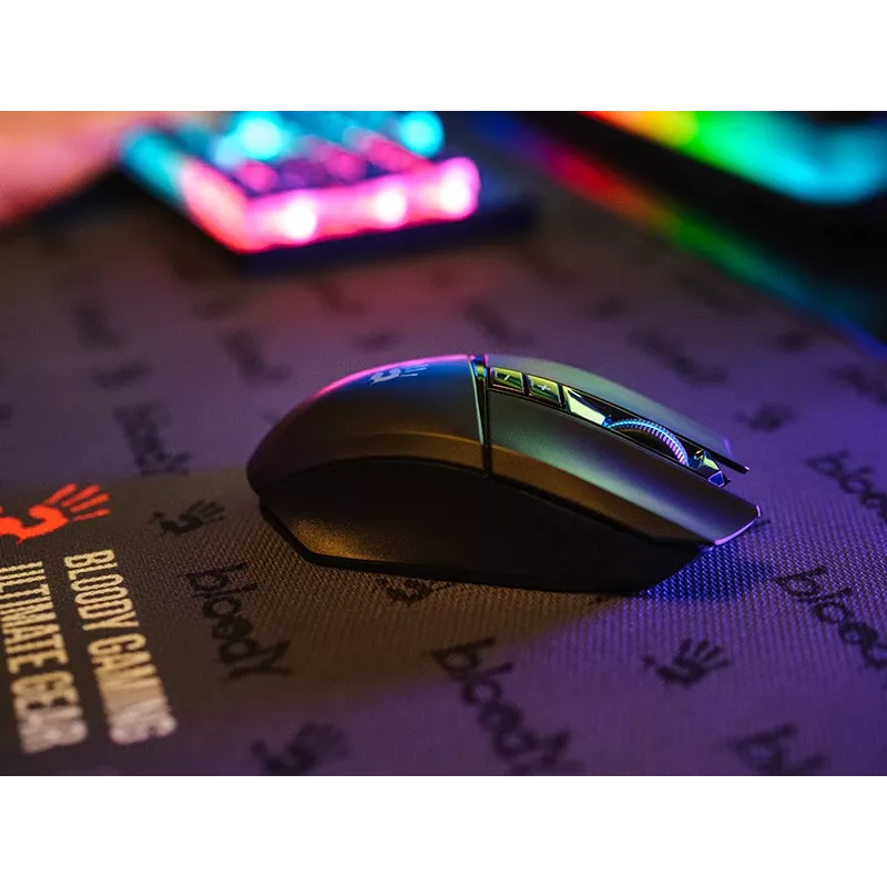 A4TECH BLOODY mouse R36 ULTRA WRLS 2.4G+USB nero