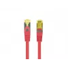 Cavo di rete Lanberg PATCHCORD KAT.6A S/FTP LSZH CU 0,5M rosso
