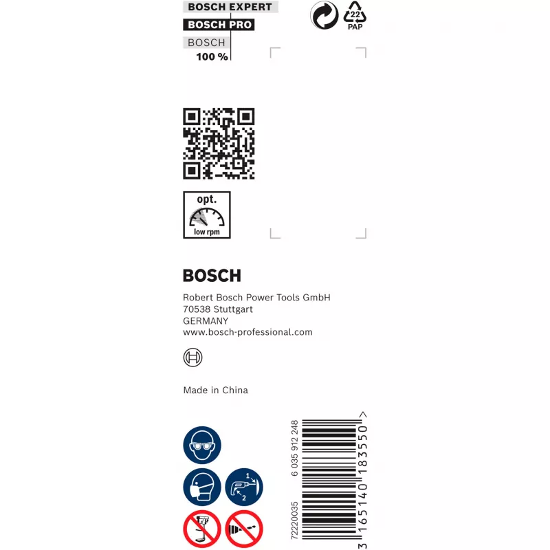 Punta a spirale Bosch PRO legno 2 cm diametro 1 pezzo