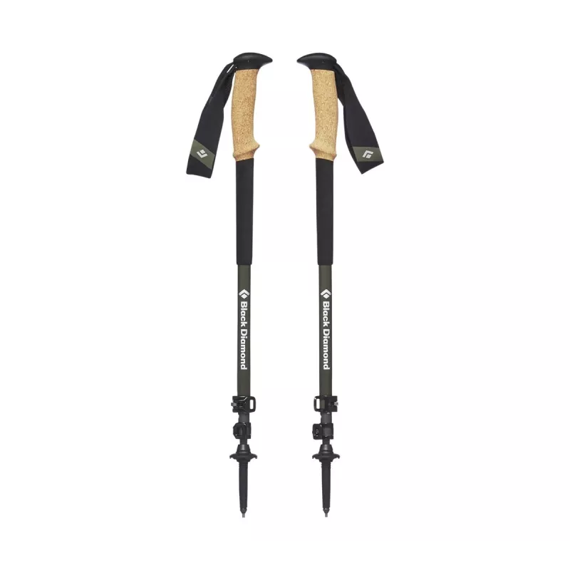 Bastoncino da trekking telescopico Black Diamond Alpine Carbon Cork unisex