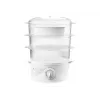 Cuocivapore Adler AD 633 3 cestelli a libera installazione 800 W bianco