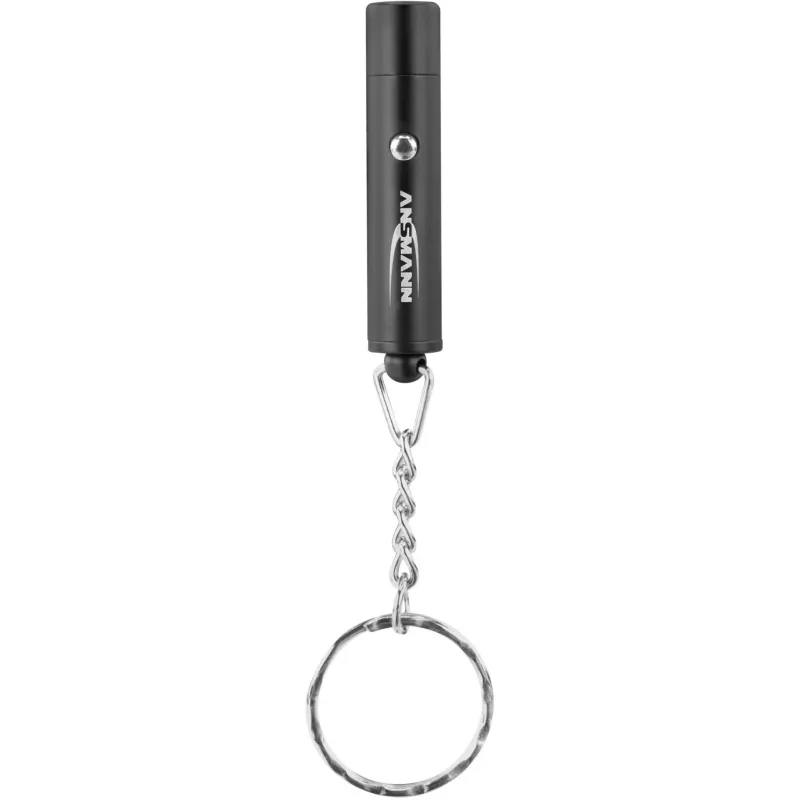 Mini luce portachiavi, torcia nera