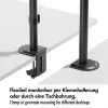 Supporto monitor 17-32, max. 9 kg, nero