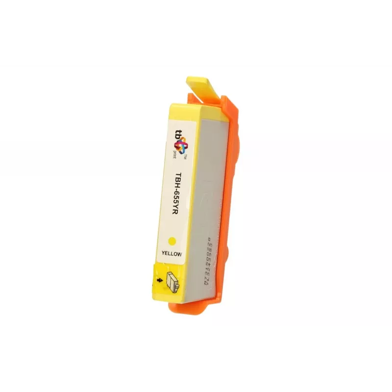 Cartuccia d'inchiostro TB compatibile con HP 655, giallo, ref.