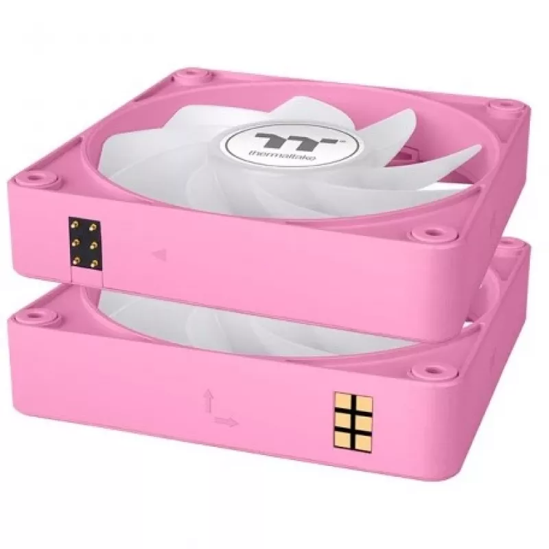 Thermaltake CT120 EX Reverse ARGB 120mm rosa confezione da 3