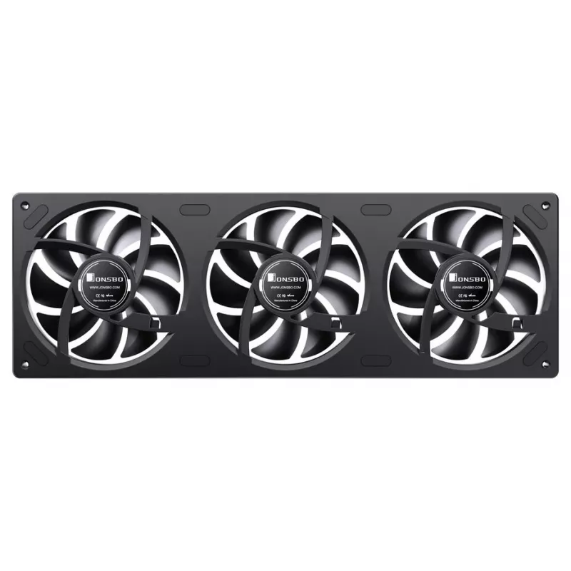 Ventola per case Jonsbo ZA-360 Reverse Blade nero, design reverse blade 120 mm, modello ZA-360BR