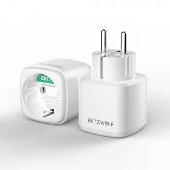 Presa smart BlitzWolf BW-SHP15 ZigBee 3680W — presa da incasso compatibile Wi-Fi/ZigBee