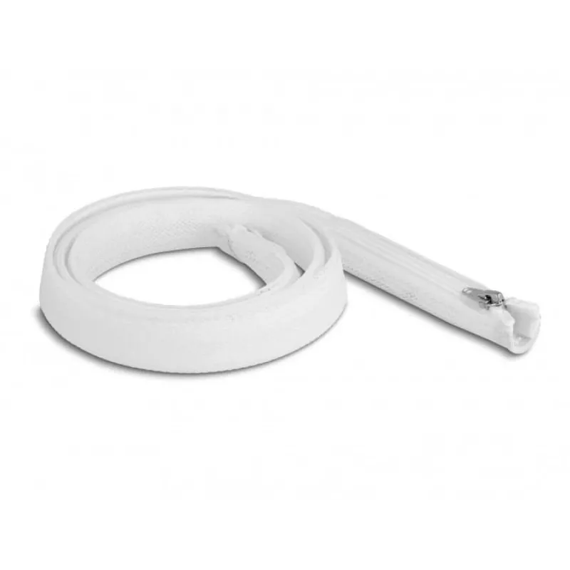 Guaina a treccia DeLOCK 20821 1 m x 20 mm bianco