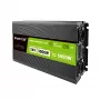 Inverter per auto Green Cell INVGC24P3000LCD 24V 3000W onda sinusoidale pura, 230V 50Hz, LCD, tipo F