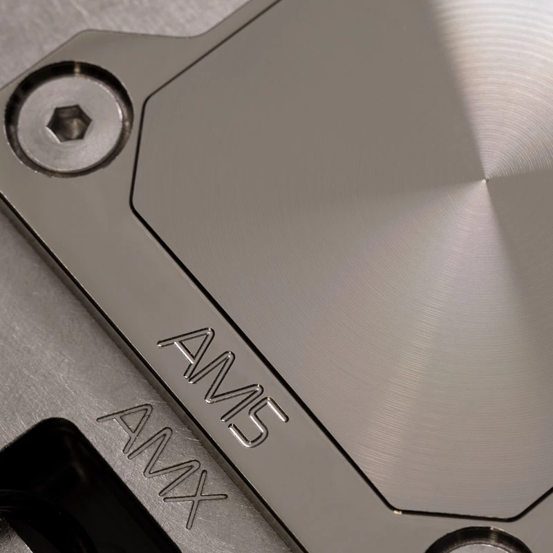 EK Waterblocks EK-Quantum Velocity2 D-RGB - AM5, nichel + acrilico