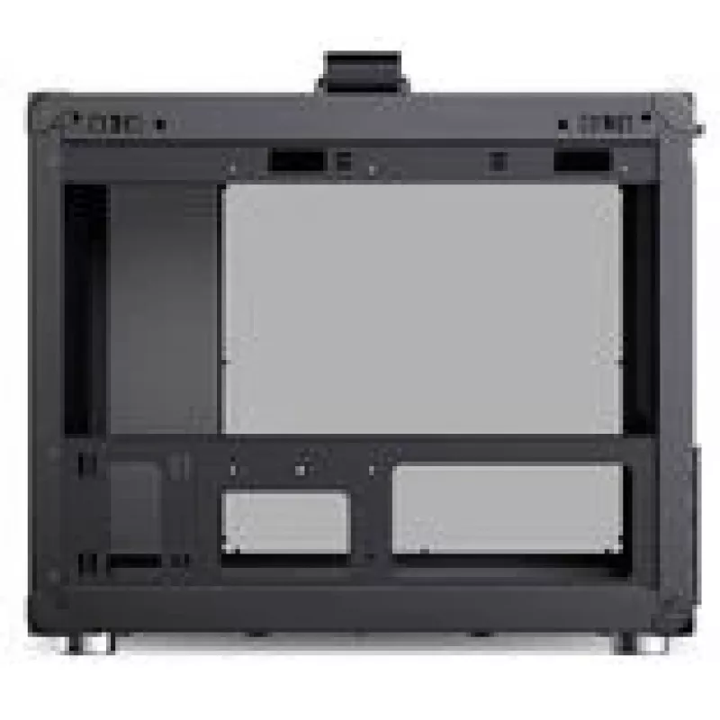 Case per PC Jonsbo C6 MAX, case mini, Micro-ATX, vetro temperato - nero