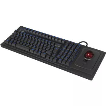 KeySonic KSK-8202ELU-T (US) tastiera universale USB QWERTY US inglese nero