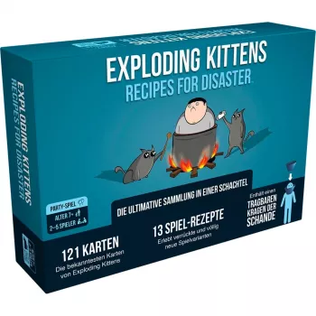 Exploding Kittens - Recipes for Disaster, gioco di carte