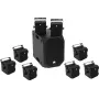 Set audio Omnitronic BOB-10A con 8x BOB-4 (modello 20000534)