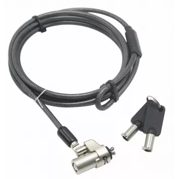 Lucchetto per cavo DICOTA D31540 nero 2 m