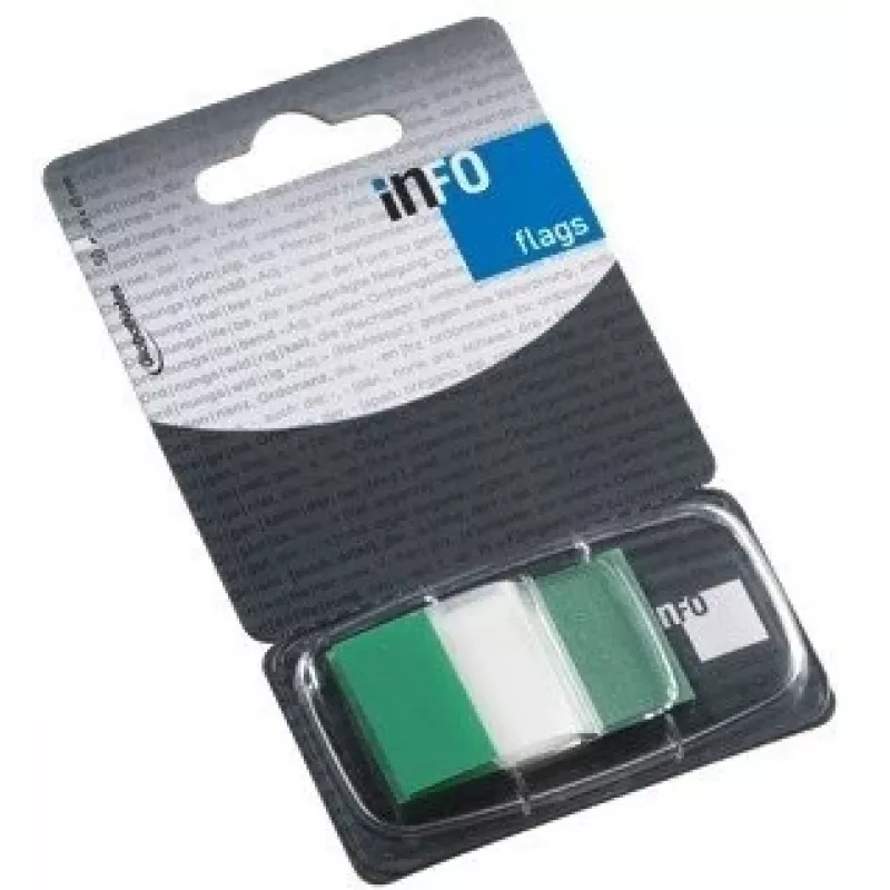 Indice adesivo non specificato Global Notes 0718-204 25×43 mm verde