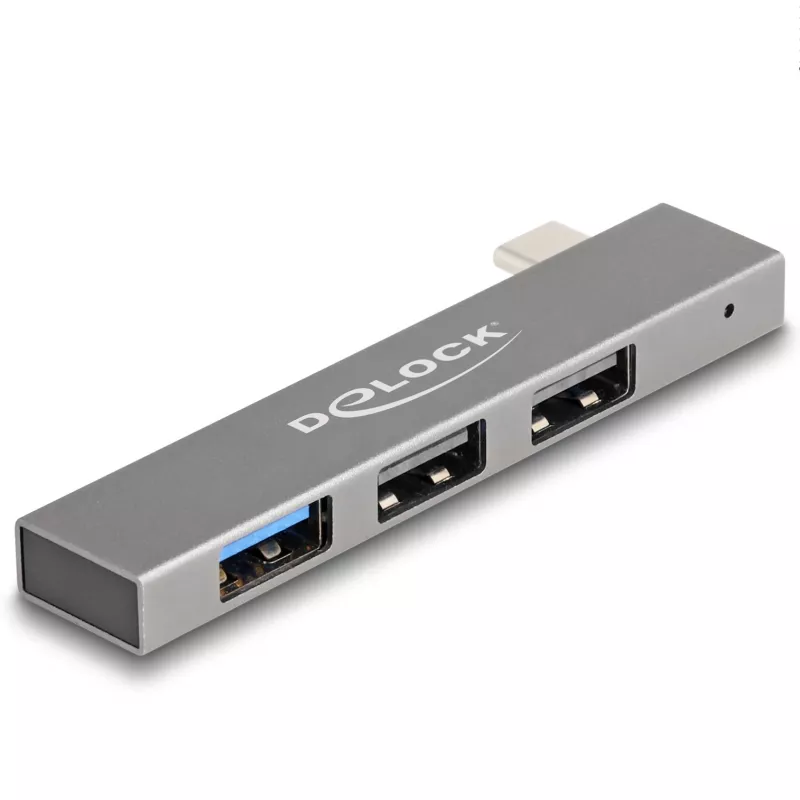 Hub USB DeLOCK 3 porte sottile USB Type-C 10 Gbps 2 x USB 2.0