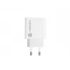 Caricabatterie rapido da parete NATEC RIBERA 12V 20W USB-C PD 3.0 + USB-A Samsung AFC bianco