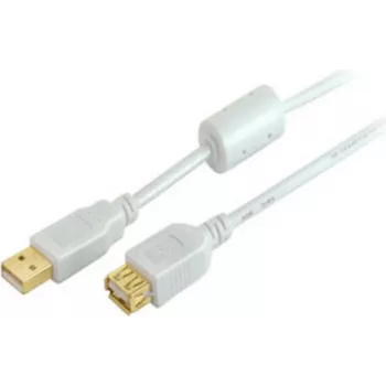 shiverpeaks BS77120-WF cavo USB 1 m USB 2.0 USB A bianco (BS77120-WF)