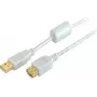shiverpeaks BS77120-WF cavo USB 1 m USB 2.0 USB A bianco (BS77120-WF)