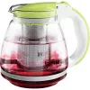 Caraffa in vetro Lamart LT7028 verde trasparente 13 cm diametro 155 mm altezza
