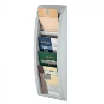 Portacarta Paperflow QUICK BLICK 4063.02, 5 scomparti, grigio