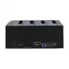 Docking station Delock USB 3.0 per 4 x SATA HDD / SSD con funzione di clonazione (64063)