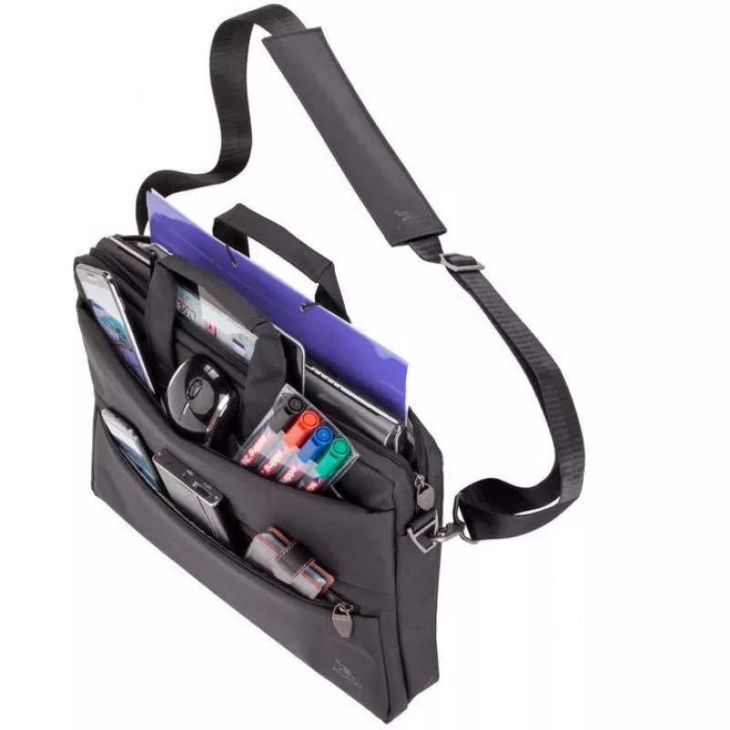 Borsa a tracolla Rivacase 8630 39,6 cm (15,6 pollici) nero