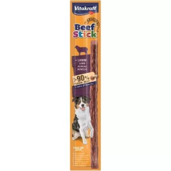 Snack da masticare per cani Vitakraft Beef Stick Lamb 12 g stick singolo — gusto agnello, bustina da 12 g, cani adulti, tutte le razze